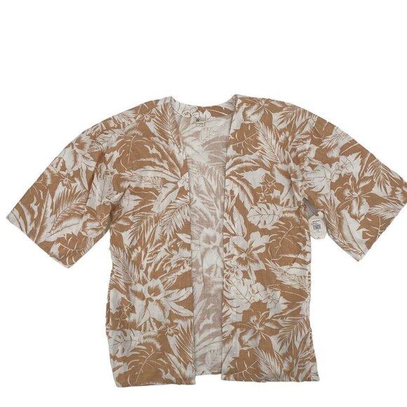 Billabong Sweet Summer Kimono Viscose Blend NEW Size Small / Medium - Picture 1 of 14